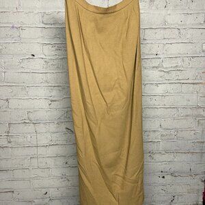 Gold Kasper Full Skirt - Size 8